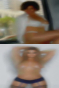 Ugly horny nude woman.